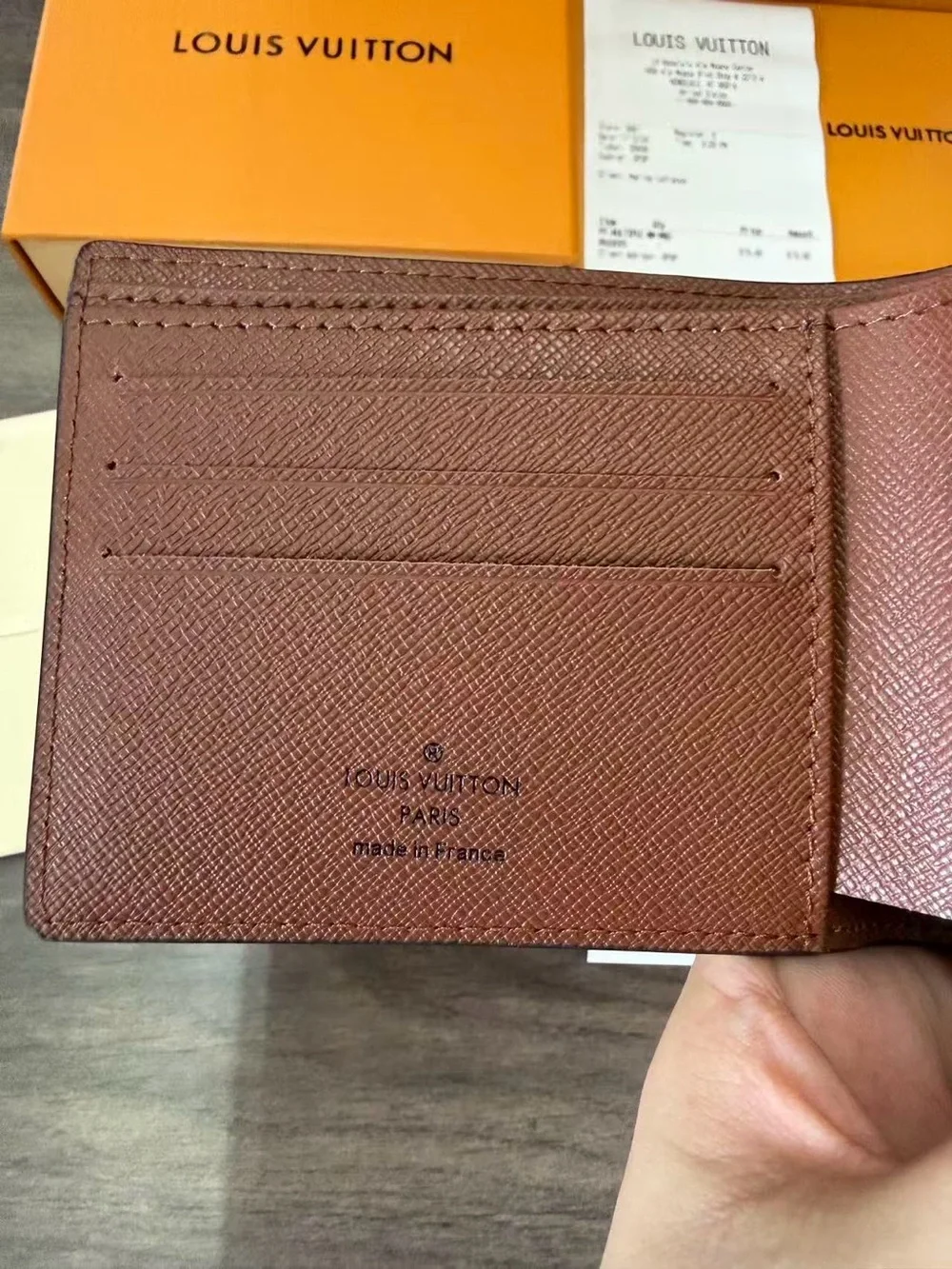 Louis Vuitton Monogram Canvas Wallet - Brown/Gold